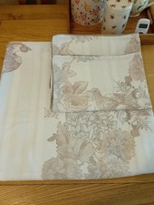 Laura Ashley Birtle Dove Taupe King Duvet Cover & Pillow Slips