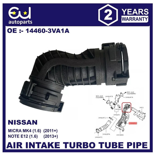 Intake air turbo - intake, tube