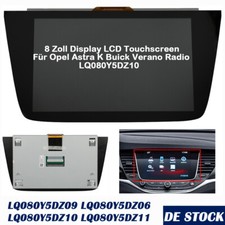 8" 39042448 LQ080Y5DZ10 LCD screen display touch screen for Opel Astra K de