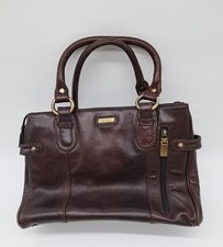 Visconti Brown Leather Top