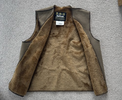 Vintage barbour warm pile - vintage,