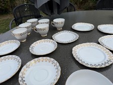 Vintage Colclough White bone
