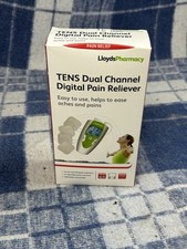 LloydsPharmacy Dual Channel TENS Machine Pain Reliever **NEW SEALED**