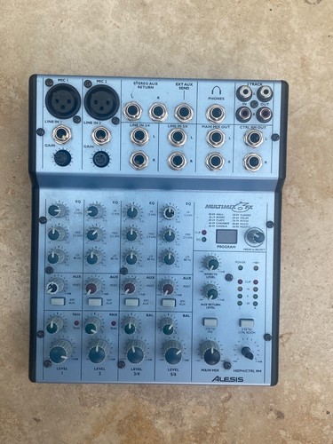 Alesis multimix 6fx mixing - alesis,