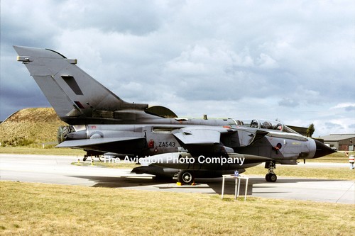 Raf panavia tornado - panavia, za543