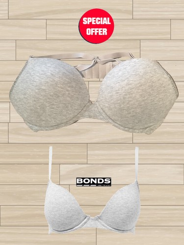 New bonds grey push cotton - new,