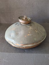 VINTAGE * WUMUP * ROUND COPPER HOT WATER BOTTLE / BED/FOOT WARMER TOP FILL