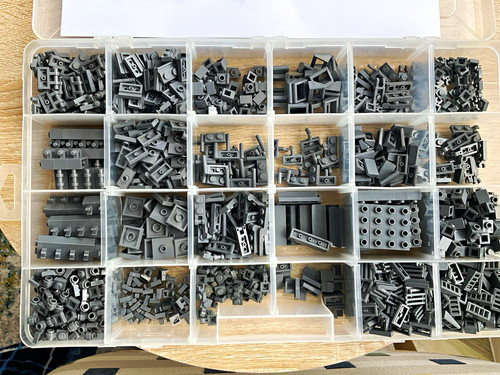 Lego dark grey over - lego,