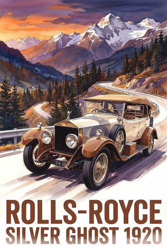 Rolls royce silver ghost - royce, 1920