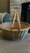 Large Vintage Wicker shopping