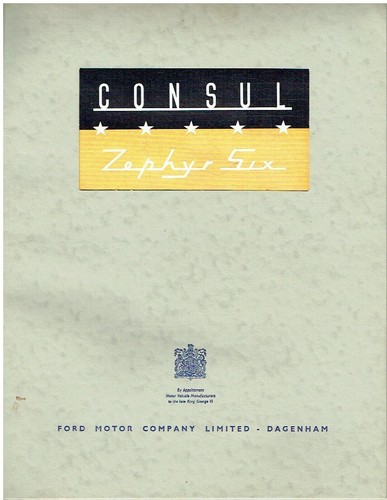 Ford consul mk1 zephyr six - mk1,