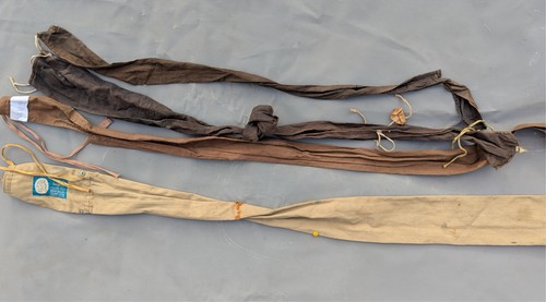 Vintage fishing rod - , bags