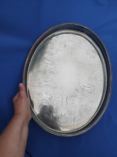 Cavalier large oval - large, silver