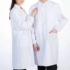 White Navy Maroon Royal Blue Lab Coats Hospitals Cleaning warehouse coats