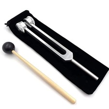1 set 128hz Tuning Fork Medical Weighted Tuning Fork for Healing 128 hertz