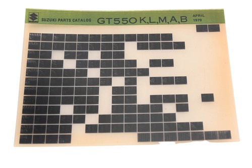 Oem suzuki gt550klmab - oem,