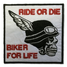 Embroidered Ride or Die Sew or