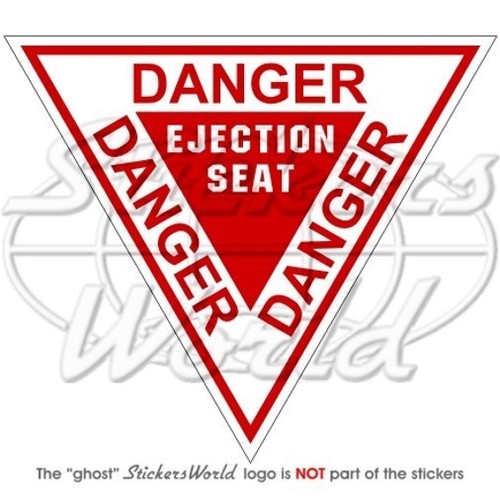 Danger ejection seat - ejection, aircraft