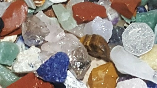 1kg rough crystals rock - 1kg,
