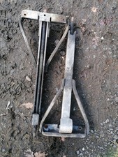 Pair of Caravan drop down jack legs, stabilisers 21 inch,corner steady's. ALKO..
