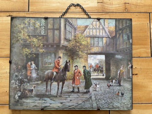 Vintage english fox hunt - vintage,
