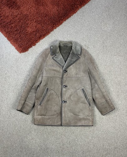 Vintage sheepskin jacket - vintage,