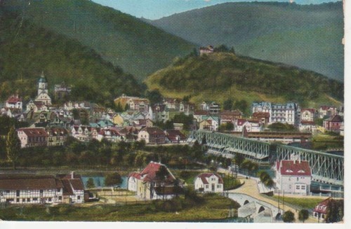 Postcard bad sooden - postcard, werra