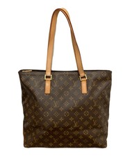 LOUIS VUITTON Cabas Piano Monogram Shoulder Tote Bag M51148 Brown