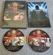 DVD and Blu Ray Diablo III 3 Collector's Edition Behind the Scenes 2 Disc Set