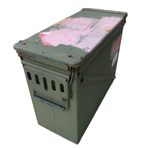 Used metal army ammo - used, mm