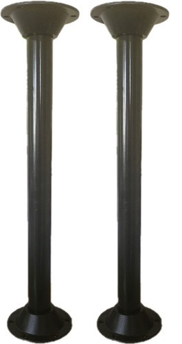 Island table leg - x, kit-