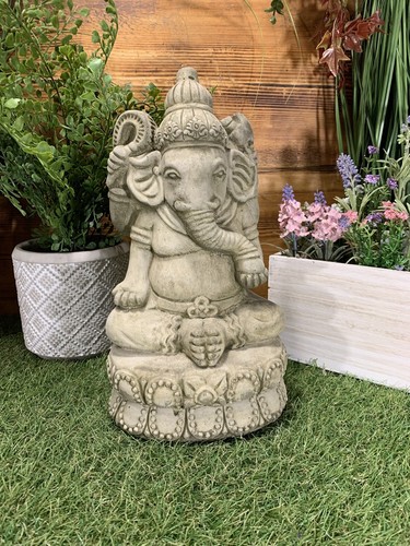 Stone garden ganesh buddha - ganesh,