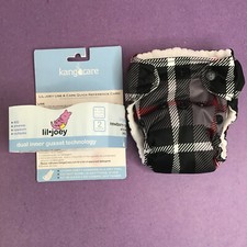 LIL Joey Newborn Preemie AllI In One Dexter Black 4-12lb Strip (Only 1 Diaper)  