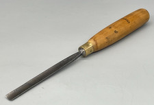 Vintage C Nurse & Co 3/8" Shallow Gouge Chisel Woodworking Carving Old Tool