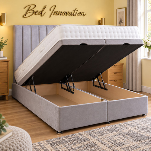 Ottoman divan bed plush velvet - ottoman,
