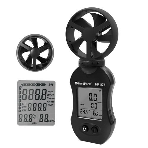 Digital handheld anemometer - digital,