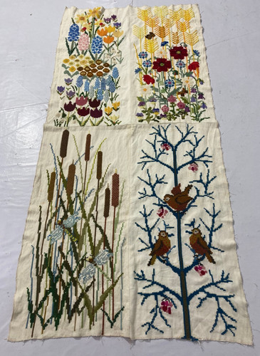 Vintage cross stitch - cross,