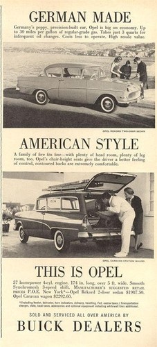 1960 buick print opel - ad,