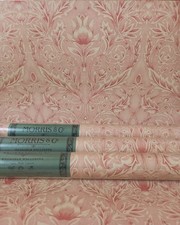 X3 1980s Vintage MORRIS & CO Wallpaper Rolls SAVERNAKE William Morris Sanderson