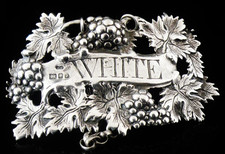 Cast Sterling Silver Decanter