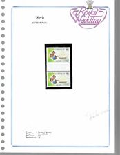 Nevis  1981 Royal Wedding Gutter Pairs etc