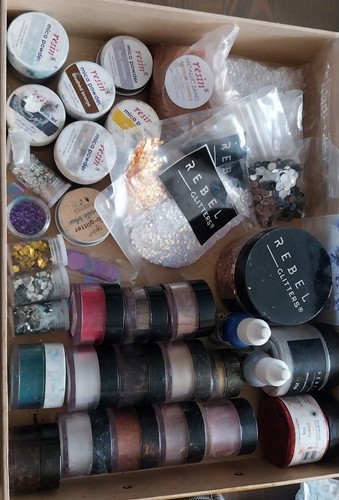 Mica pigment powders - powders, glitters