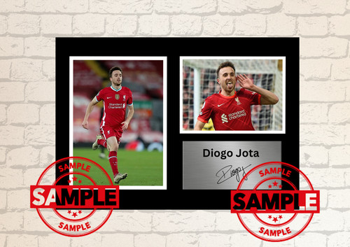 Liverpool diogo jota print - diogo,