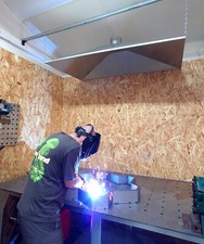 Extraction Fume Hood For Welding Smoke Extract Industrial Workshop Metalwork