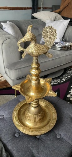 Temple oil wick lamp - oil,