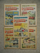 The Victor comics (x5)  Nos. 531, 532, 533, 534, 535 - all from 1971