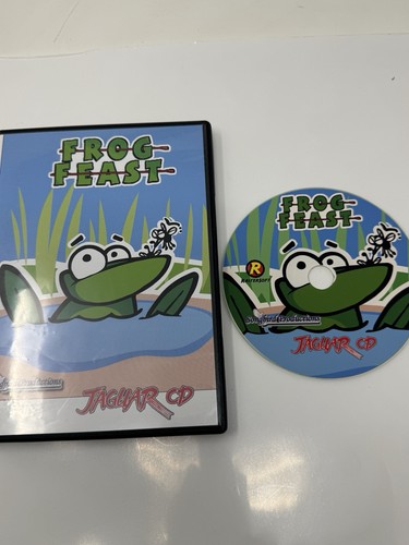 Atari jaguar frog feast - jaguar, cd