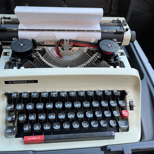 Hermes 305 vintage typewriter - hermes,