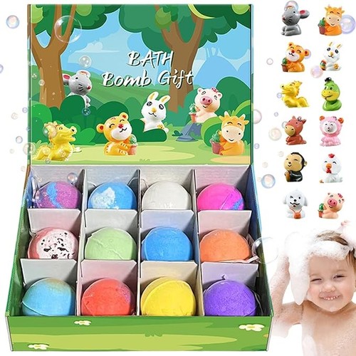12pcs bath bomb gift - 12pcs, set