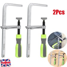 2x Woodworking Cutting Track Clamp for MFT and Track Saw Guide Rails Dovetail UK